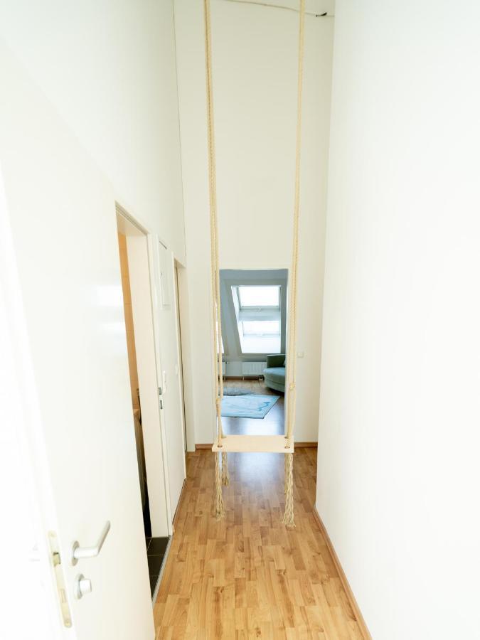 Unique Maisonette Apartment Gasometer 12Th Floor Wina Bagian luar foto